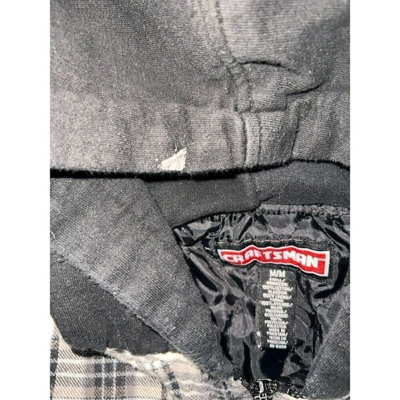 Craftsman Vintage Hood Zip-Up Coat Insulated,comfort - Picture 2 of 6